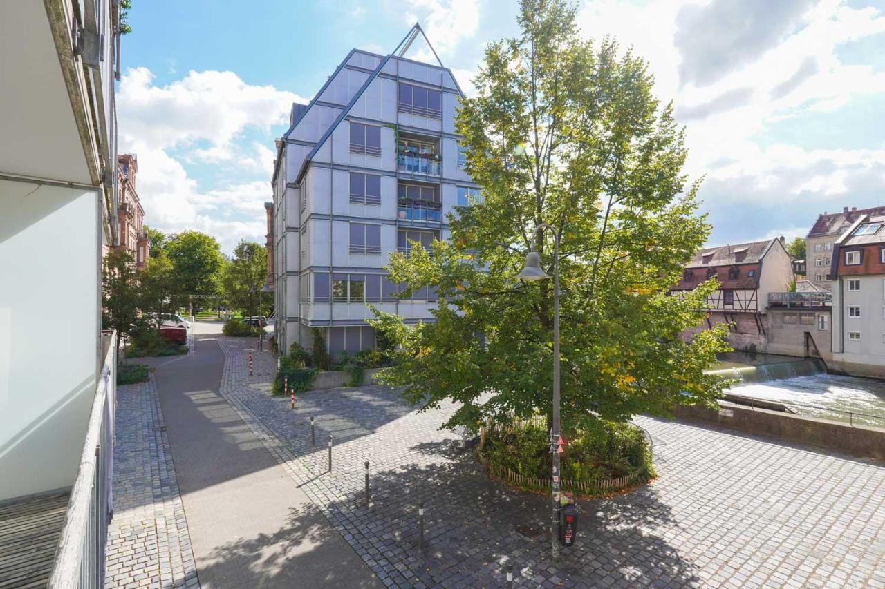 Linde3 - 10 Minuten In Die Altstadt Mit Balkon Und Pegnitzblick Nuremberga Exterior foto