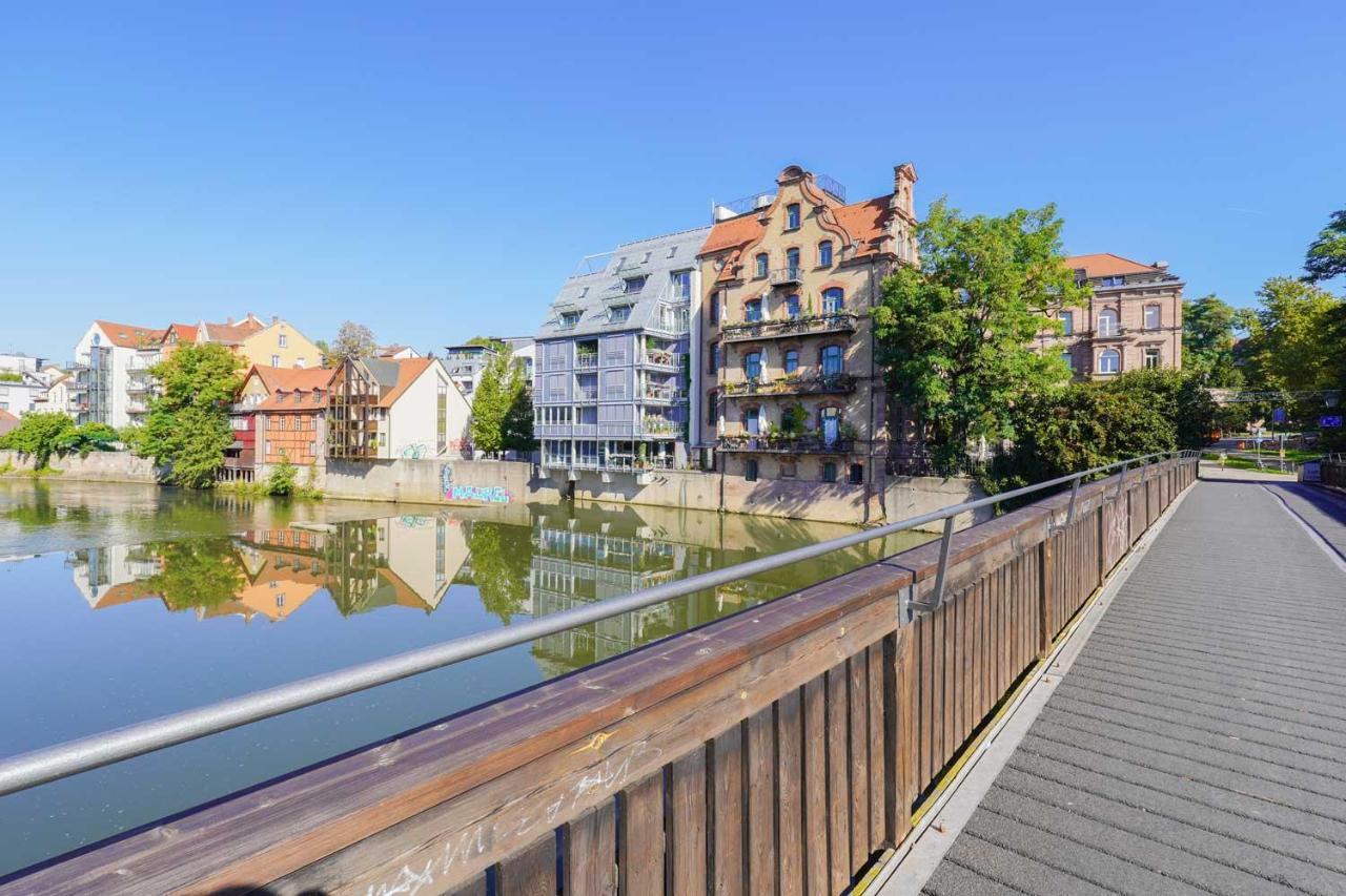 Linde3 - 10 Minuten In Die Altstadt Mit Balkon Und Pegnitzblick Nuremberga Exterior foto