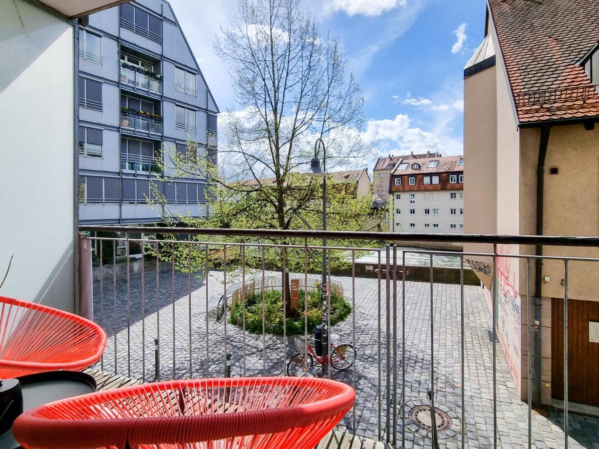 Linde3 - 10 Minuten In Die Altstadt Mit Balkon Und Pegnitzblick Nuremberga Exterior foto